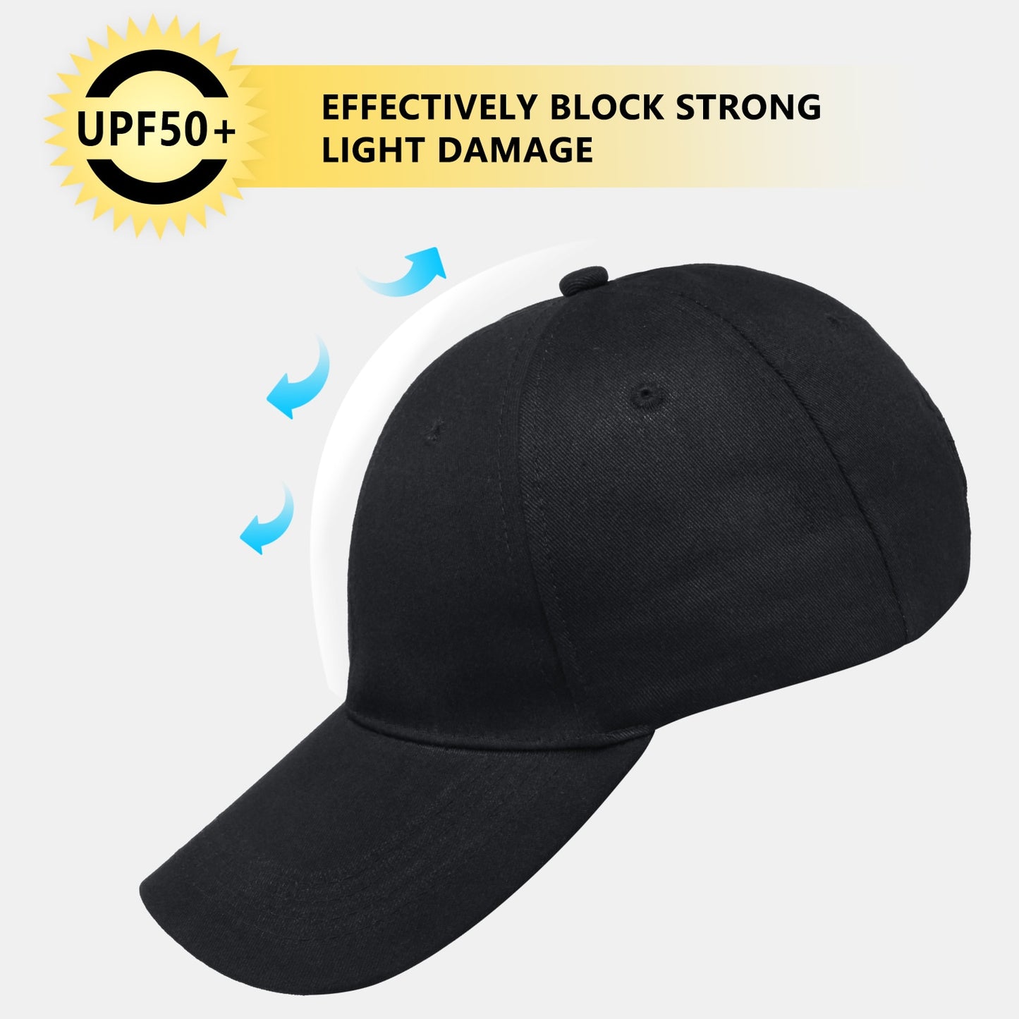 OZERO Men's Baseball Caps Camouflage Sports Caps Adjustable Hats for Hunting Fishing Outdoor Cool Army Military Sports Caps