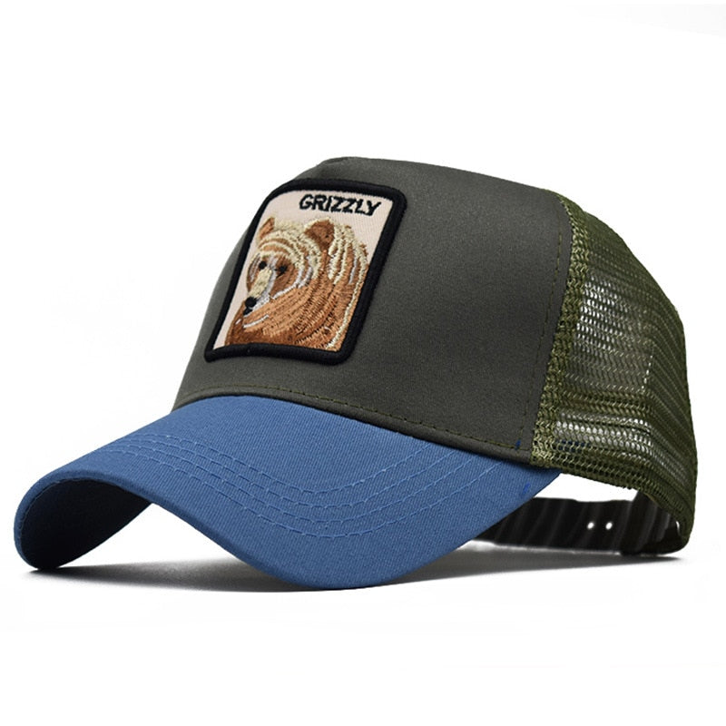 Fashion Animals Embroidery Baseball Caps Men Women