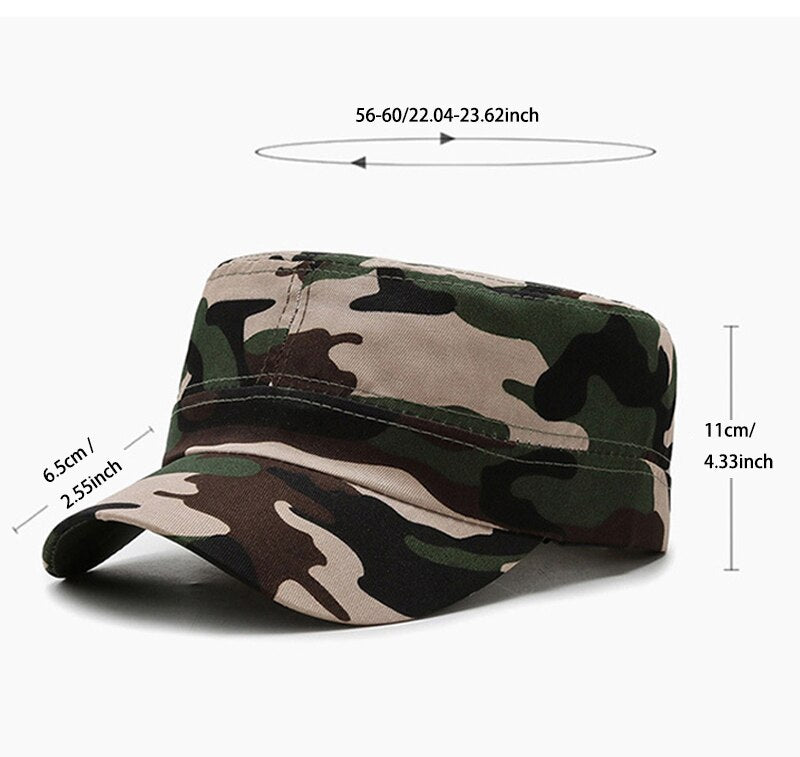 Vintage Baseball Caps Cotton Camouflage Men Women
