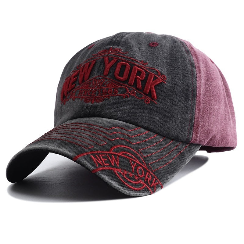 Denim Baseball Cap for Women and Men