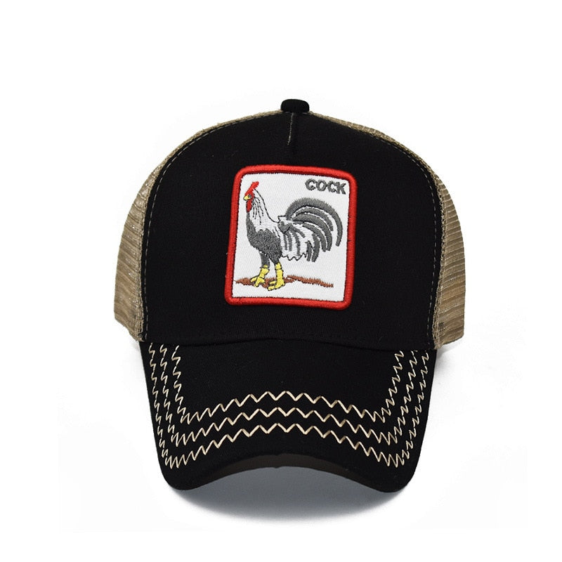 Fashion Animals Embroidery Baseball Caps Men Women