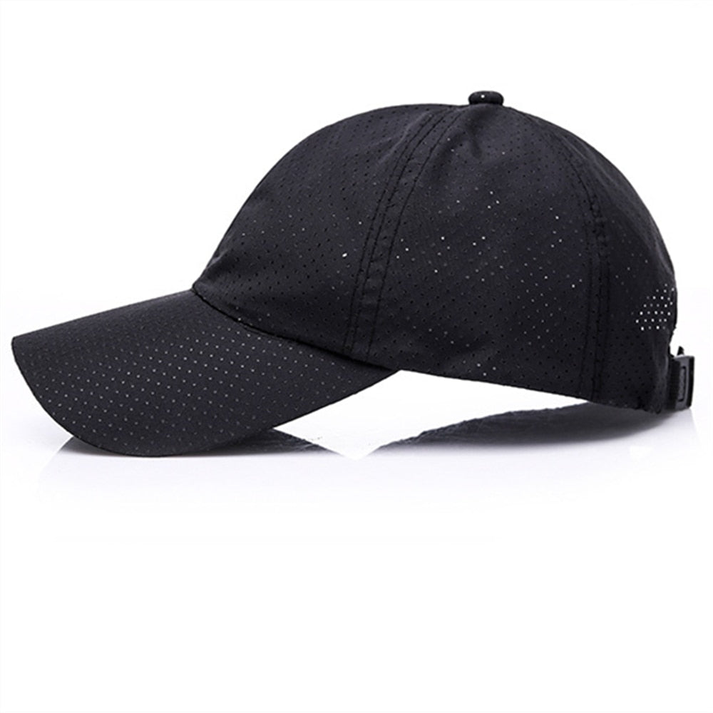 Men and Women Outdoor Light Board Sunscreen  Summer Breathable Quick-drying Baseball Cap Casual Punching Sun Hat