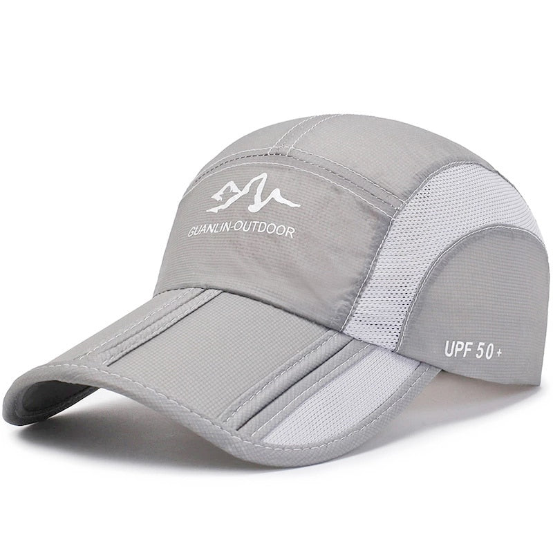 Summer quick-drying baseball cap men and women breathable
