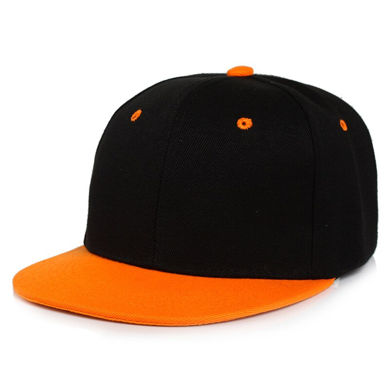 Flat Brim Baseball Cap Women Men