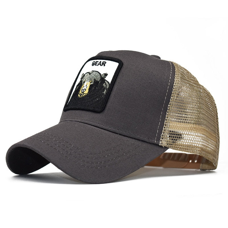 Fashion Animals Embroidery Baseball Caps Men Women