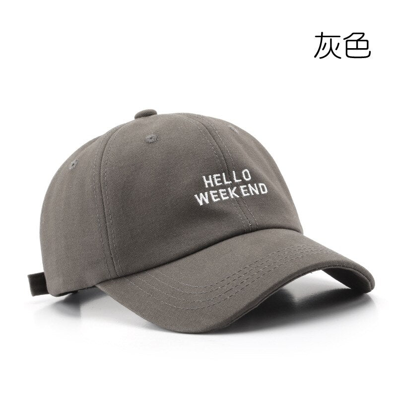 Cotton Baseball Cap for Men and Women