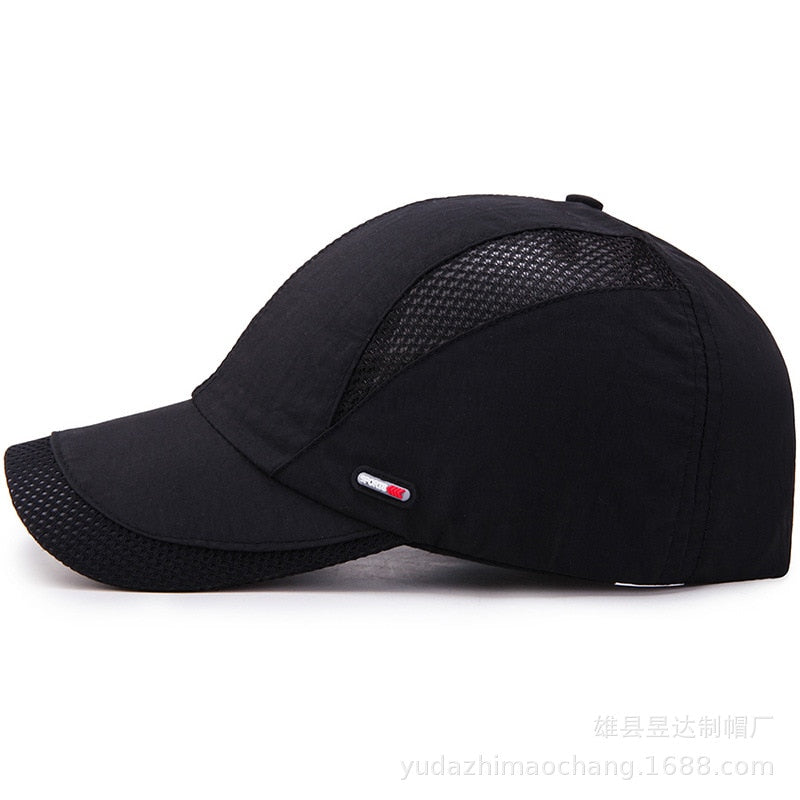 Quick Drying Mesh Baseball Cap For Men Outdoor Sports Adult Unisex Women Hats Casual Sun Protection Gorras Hombre Wholesale