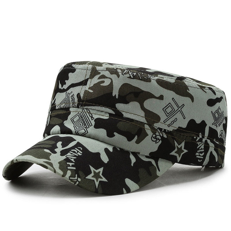 Vintage Baseball Caps Cotton Camouflage Men Women