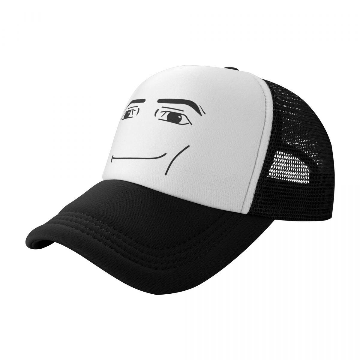 Personalized Anime Robot Robloxs Face Baseball Cap Women Men Adjustable Trucker Hat Sports Snapback Caps Summer Hats