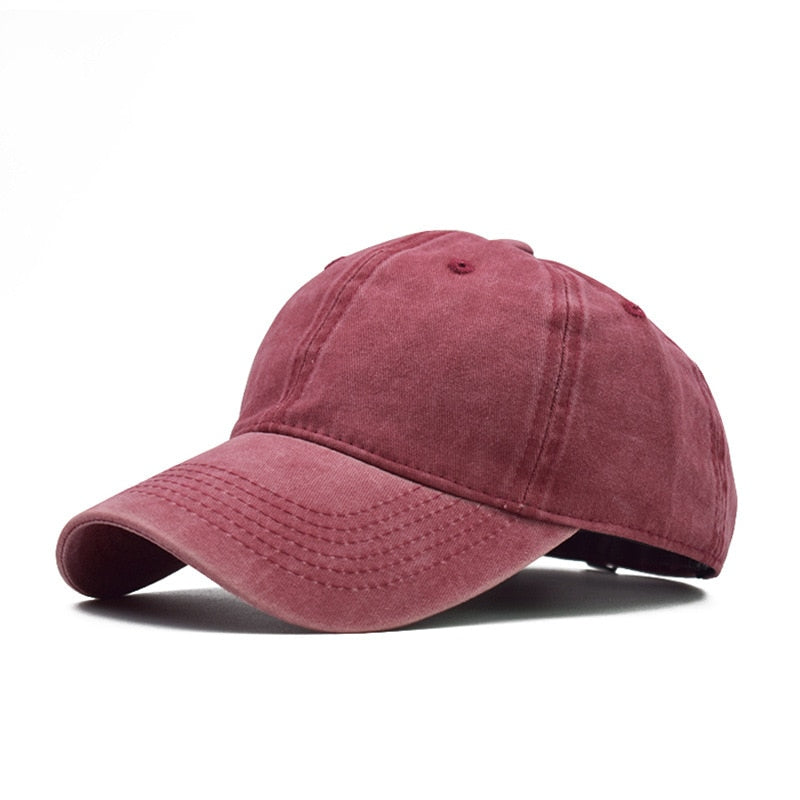 New Baseball Cap Women Men Vintage