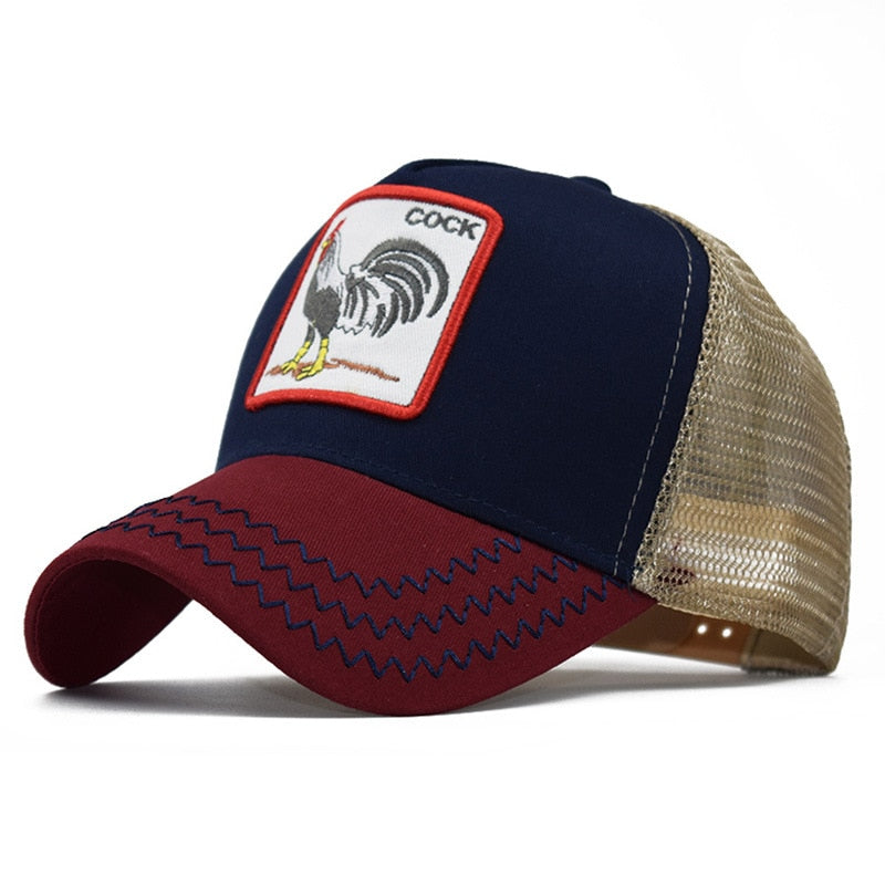 Fashion Animals Embroidery Baseball Caps Men Women