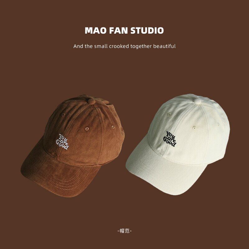 Fashion Casual American Retro Soft Top Baseball Cap