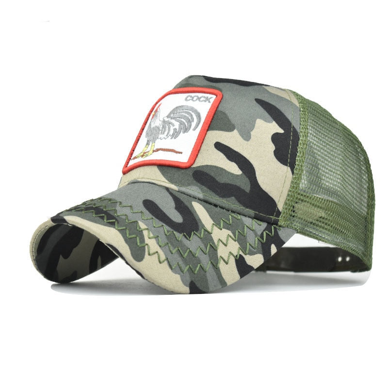 Fashion Animals Embroidery Baseball Caps Men Women