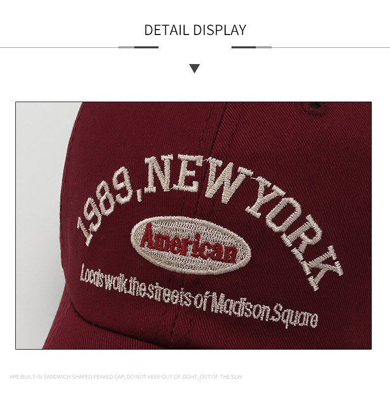 Embroidery 1989 New York Baseball