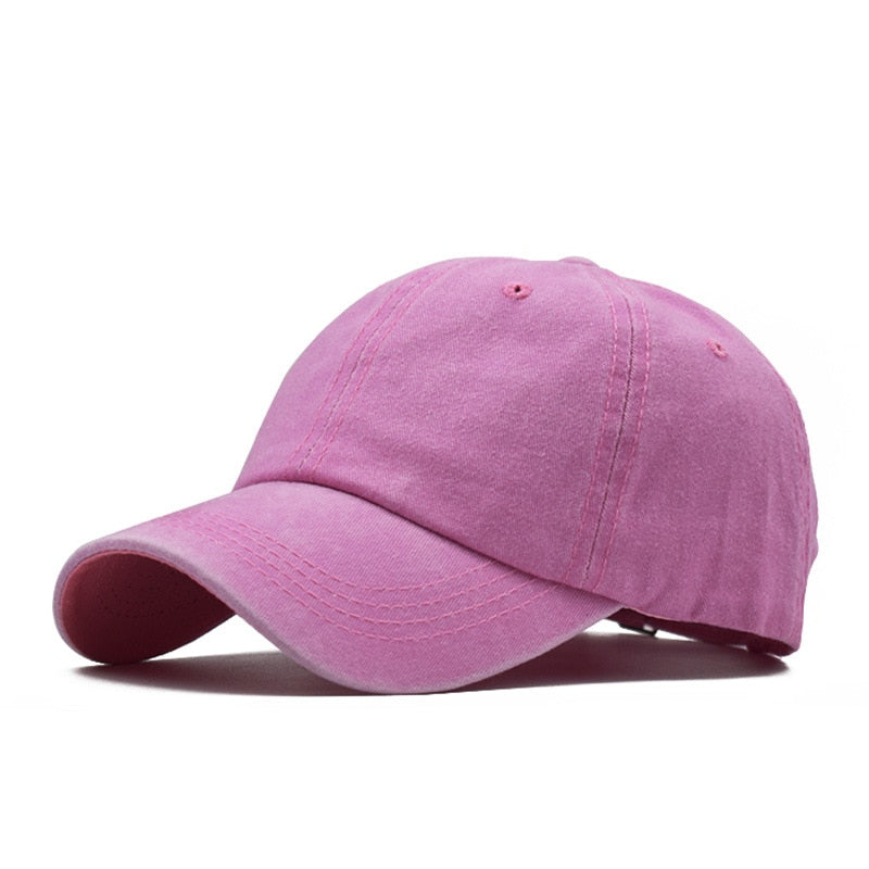 New Baseball Cap Women Men Vintage