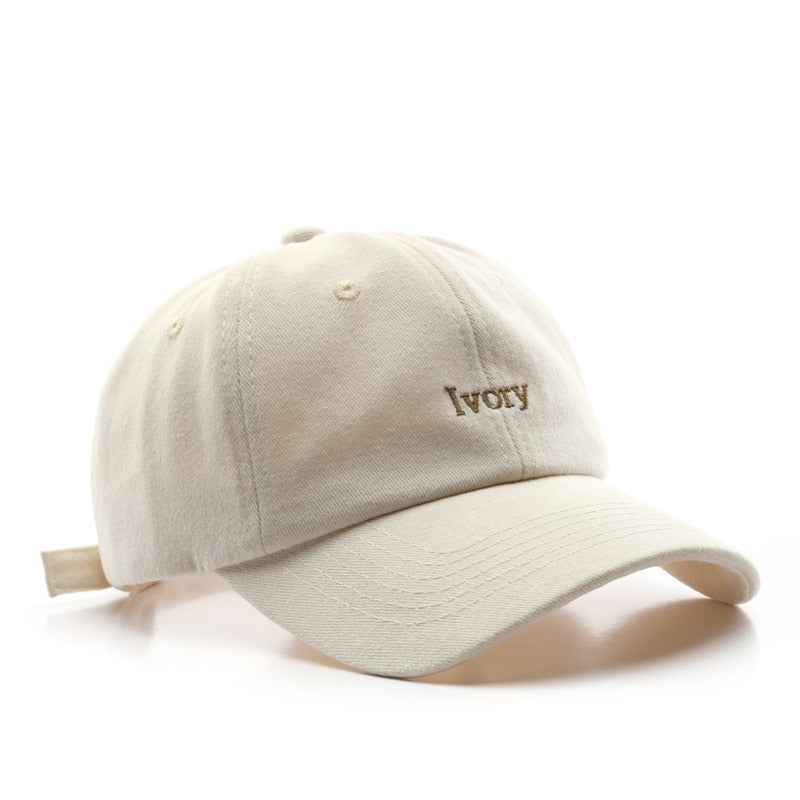 Cotton Baseball Cap for Women and Men Summer Sun Visors Caps Fashion Letter Embroidery Hats Unisex Casual Snapback Hat