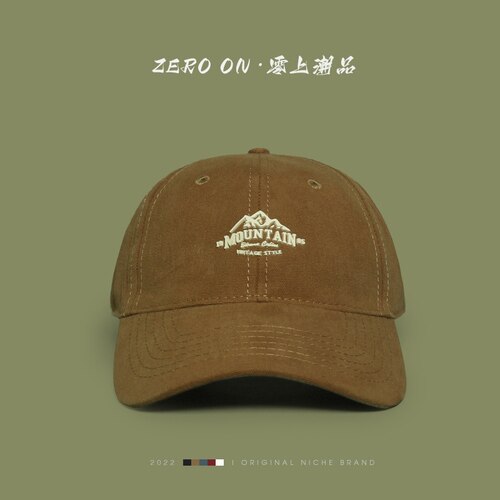 Street Wine Red Baseball Cap Men and Women