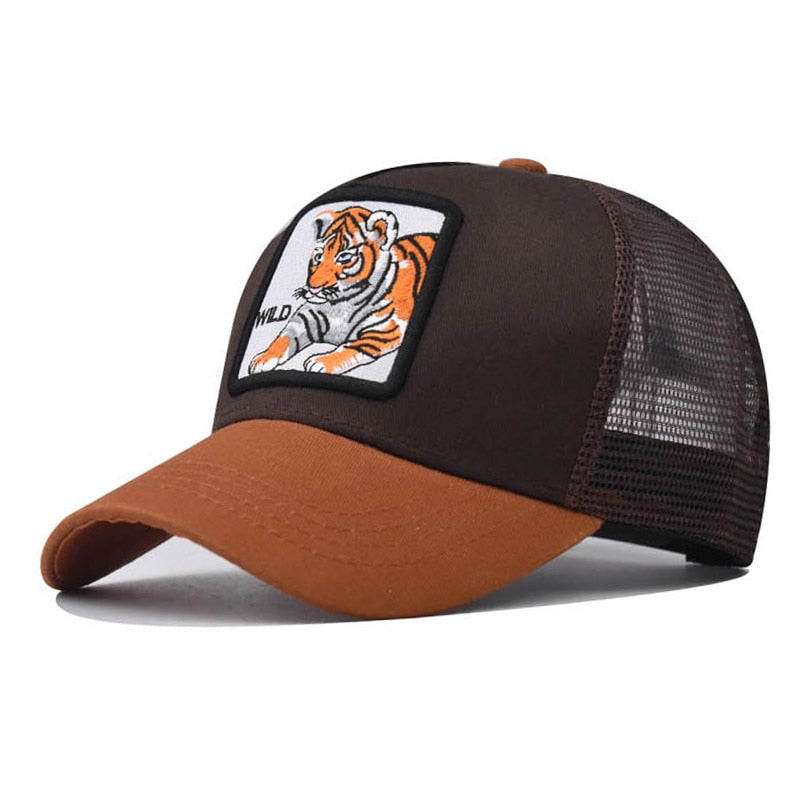 Fashion Animals Embroidery Baseball Caps Men Women