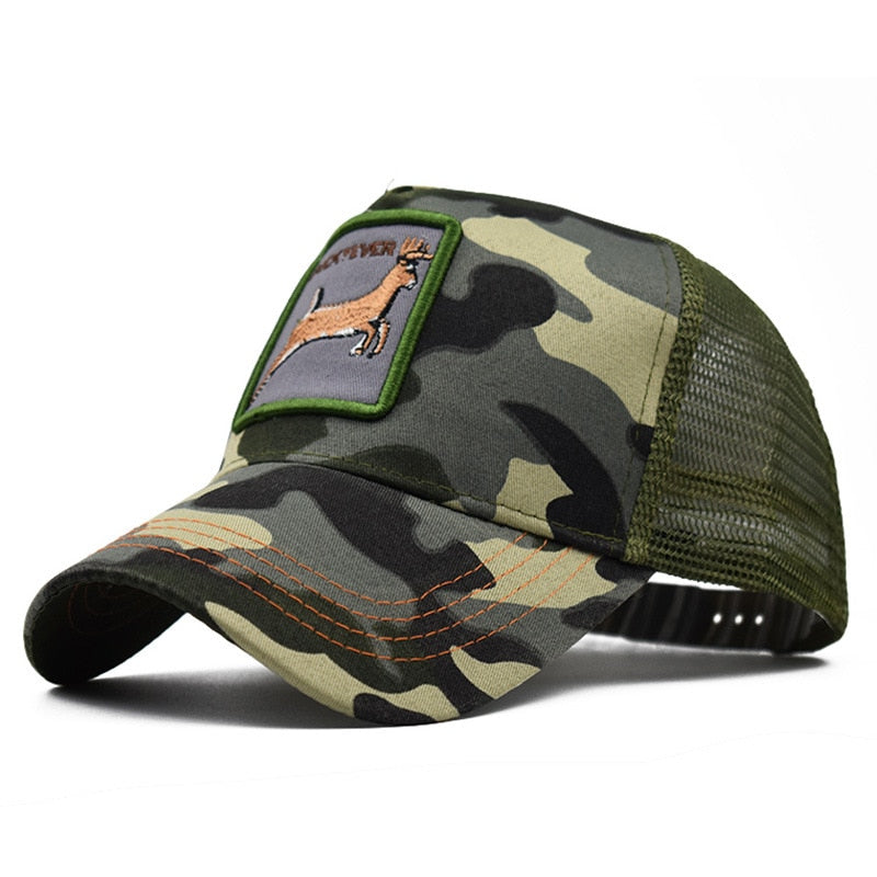 Fashion Animals Embroidery Baseball Caps Men Women