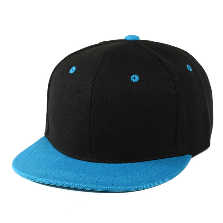 Flat Brim Baseball Cap Women Men