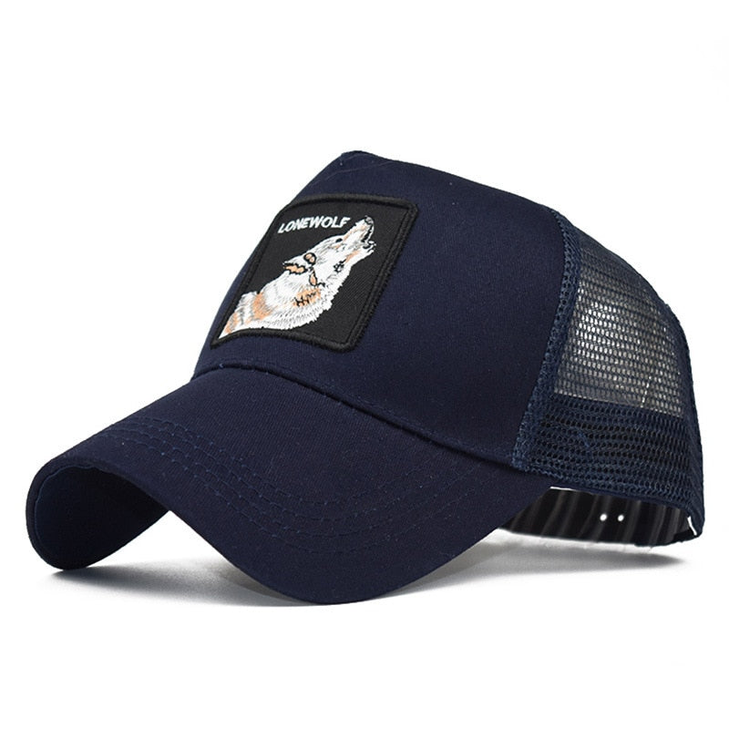 Fashion Animals Embroidery Baseball Caps Men Women