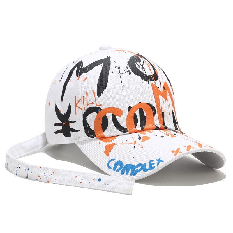 New Fashion Graffiti  Baseball Cap Men Women 2023