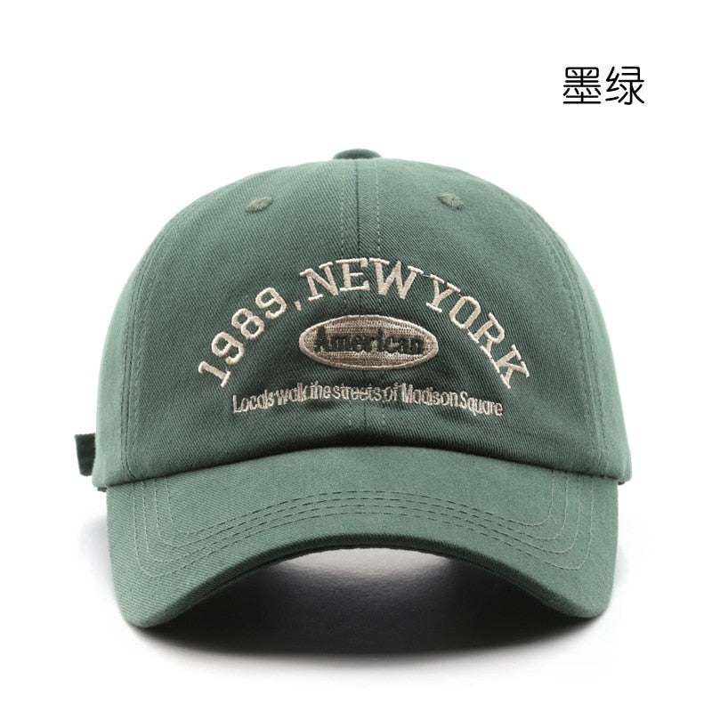 Cotton Baseball Cap Men Women