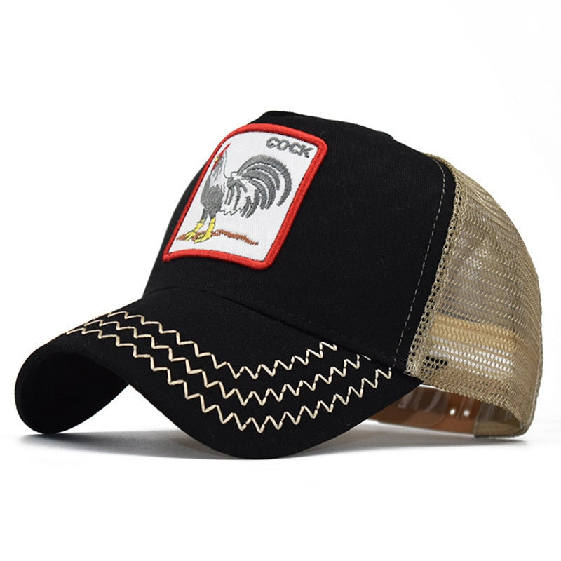 Fashion Animals Embroidery Baseball Caps Men Women