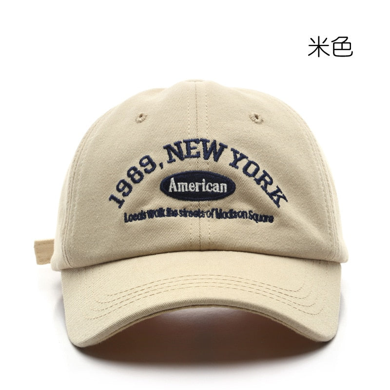 Cotton Baseball Cap Men Women