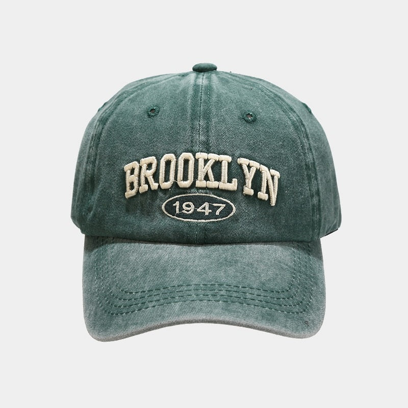 Tree Embroidery Washed Solid Boys Men
