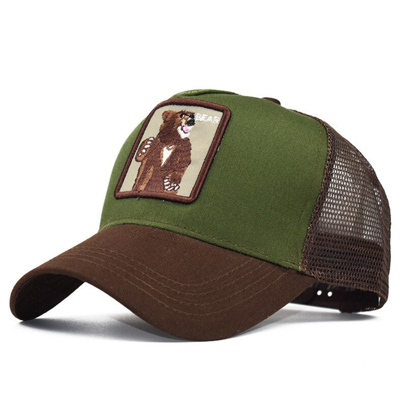Fashion Animals Embroidery Baseball Caps Men Women