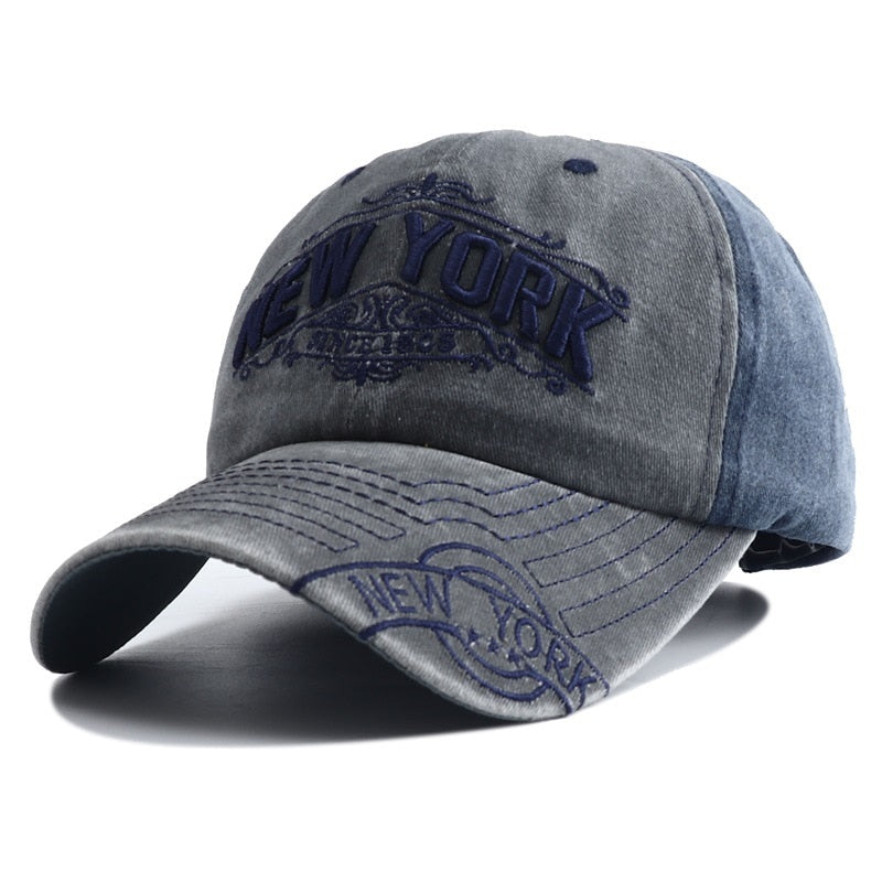 Denim Baseball Cap for Women and Men
