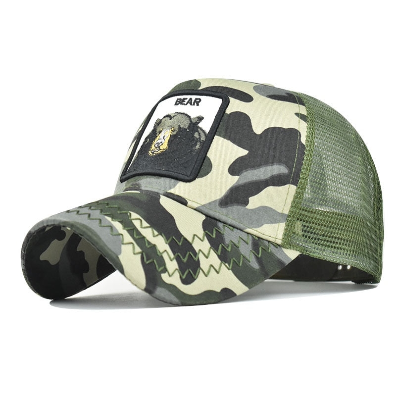 Fashion Animals Embroidery Baseball Caps Men Women