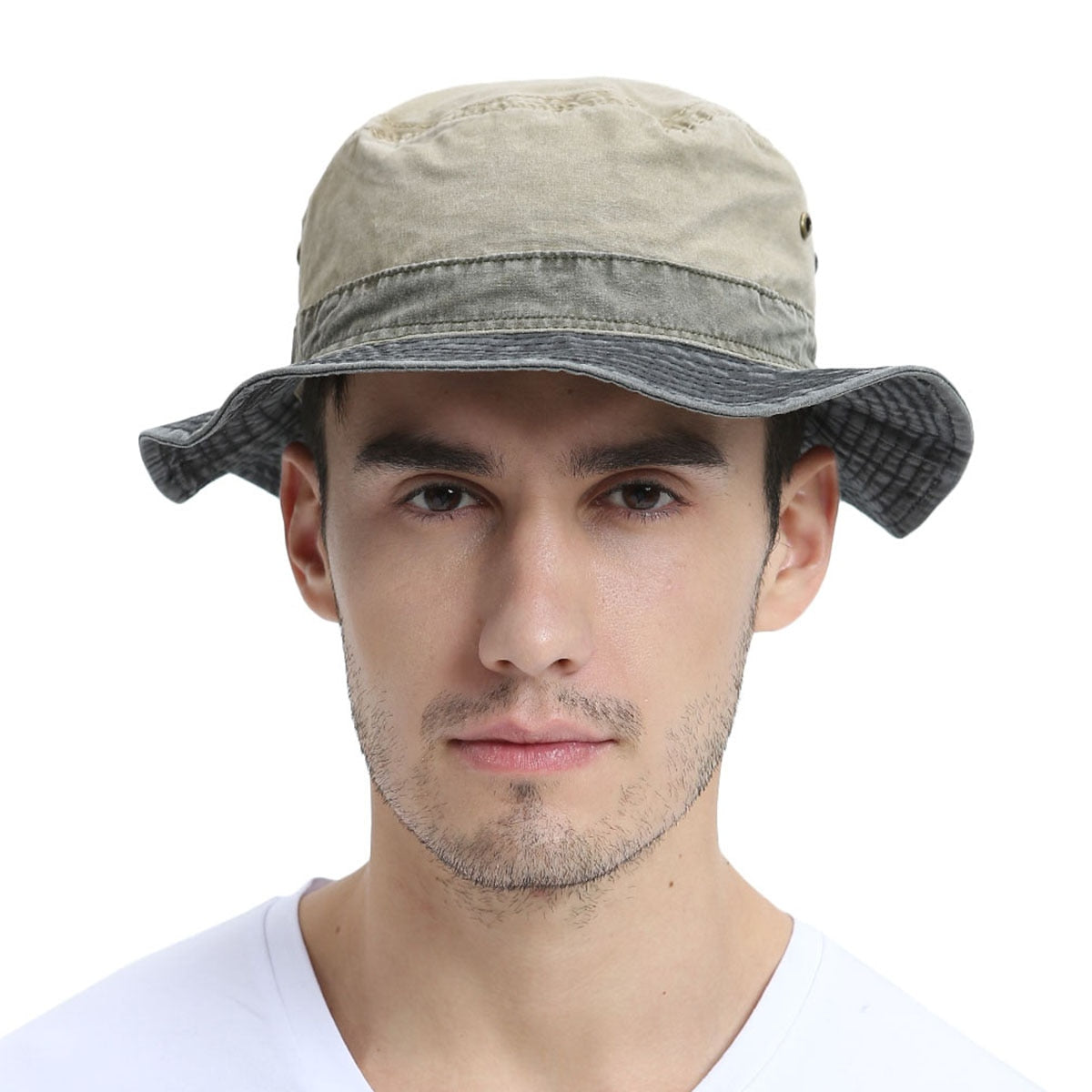 Hats Panama Outdoor Cap Hunting for Male Cotton