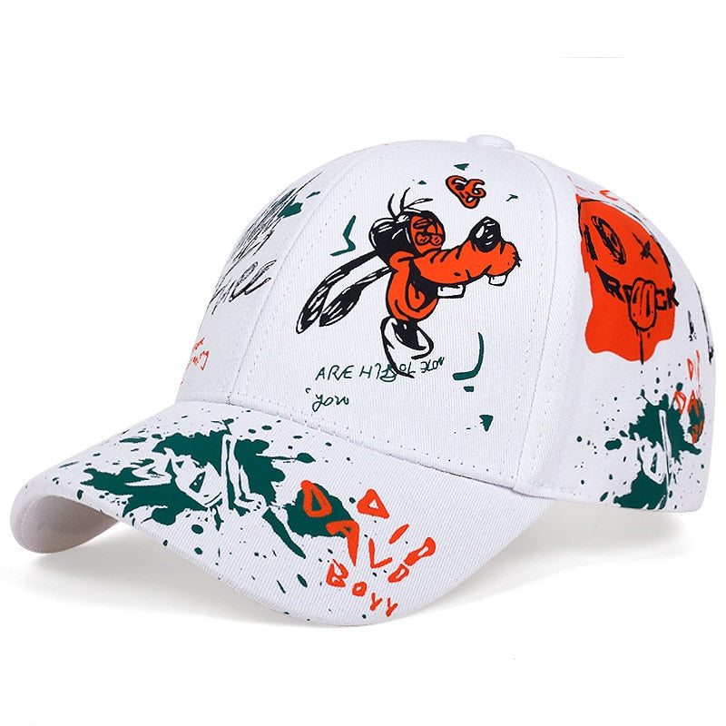 New Fashion Graffiti  Baseball Cap Men Women 2023