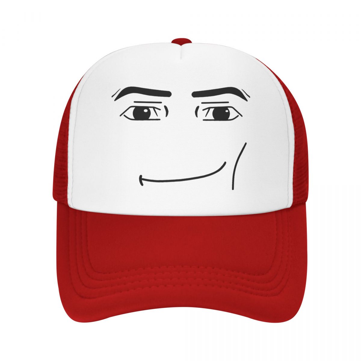 Personalized Anime Robot Robloxs Face Baseball Cap Women Men Adjustable Trucker Hat Sports Snapback Caps Summer Hats