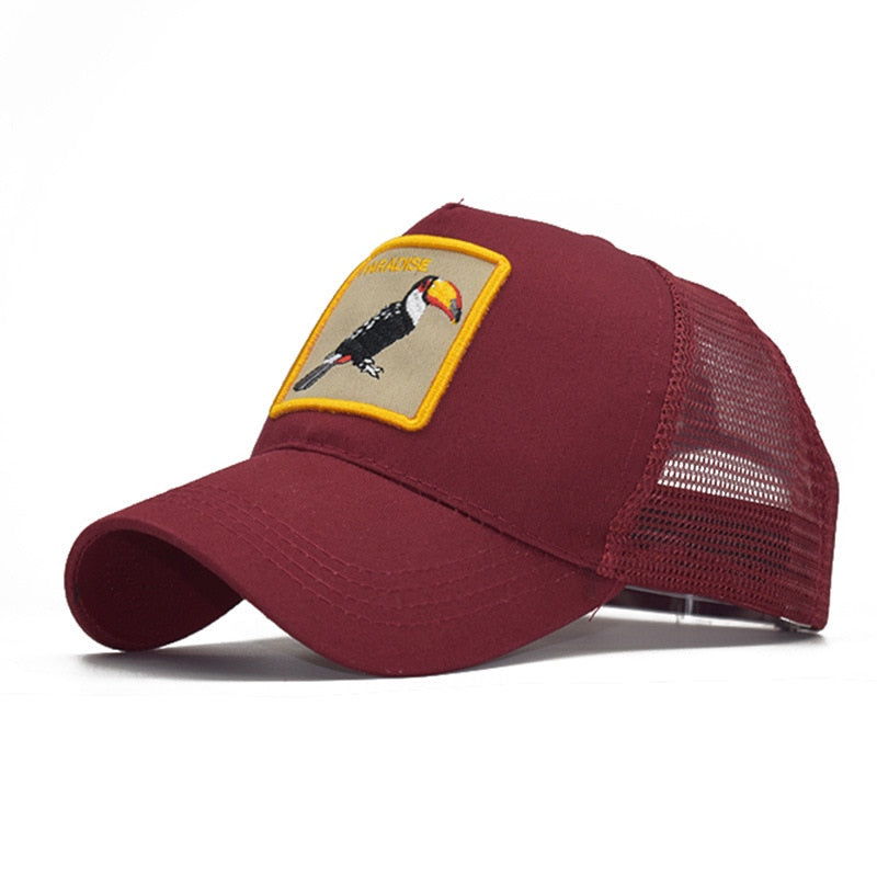 Fashion Animals Embroidery Baseball Caps Men Women