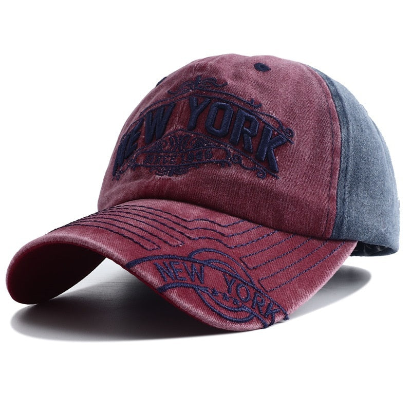 Denim Baseball Cap for Women and Men
