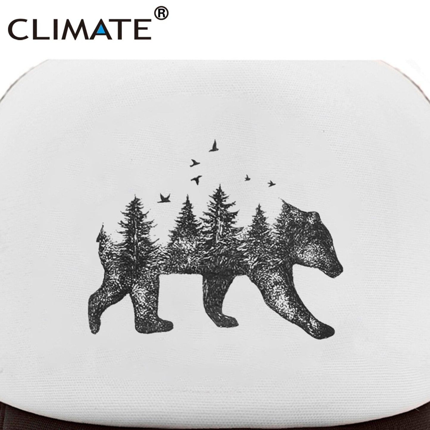 CLIMATE Forest Bear  Cap Hip Hop Men Women