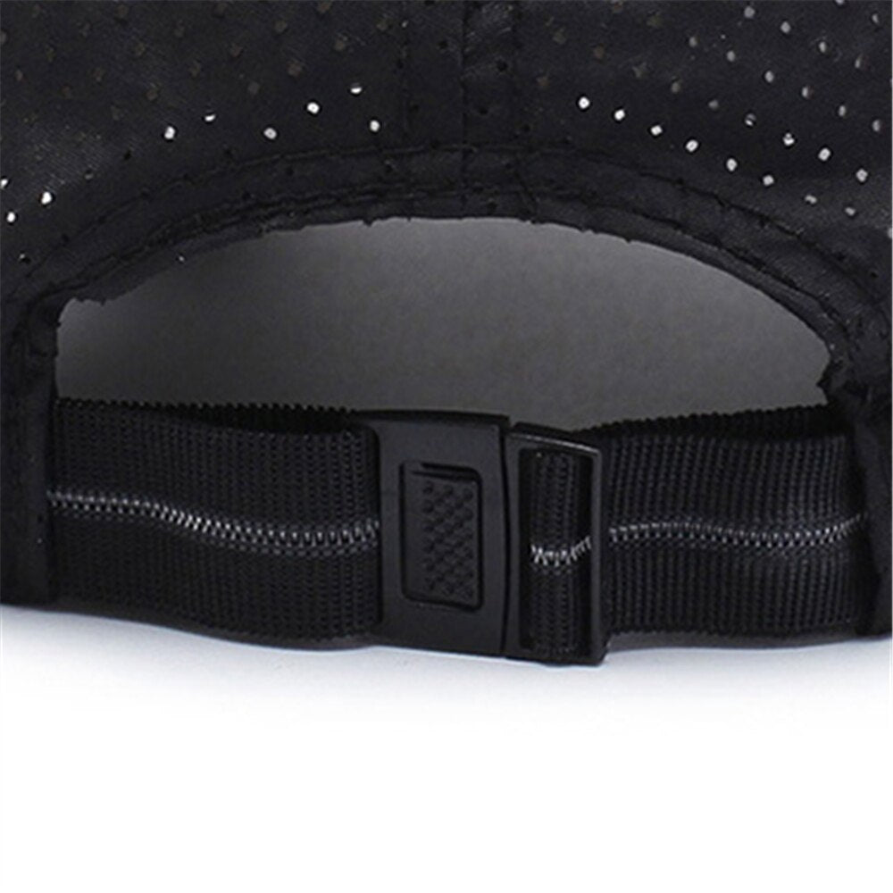 Men and Women Outdoor Light Board Sunscreen  Summer Breathable Quick-drying Baseball Cap Casual Punching Sun Hat
