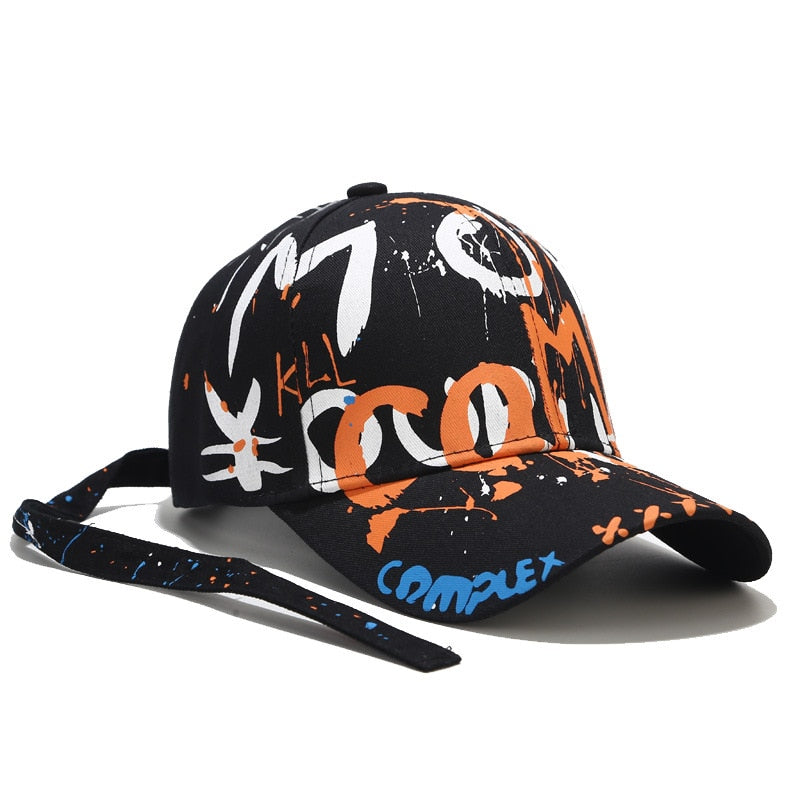 New Fashion Graffiti  Baseball Cap Men Women 2023