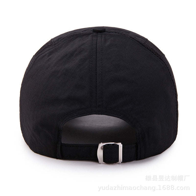 Quick Drying Mesh Baseball Cap For Men Outdoor Sports Adult Unisex Women Hats Casual Sun Protection Gorras Hombre Wholesale