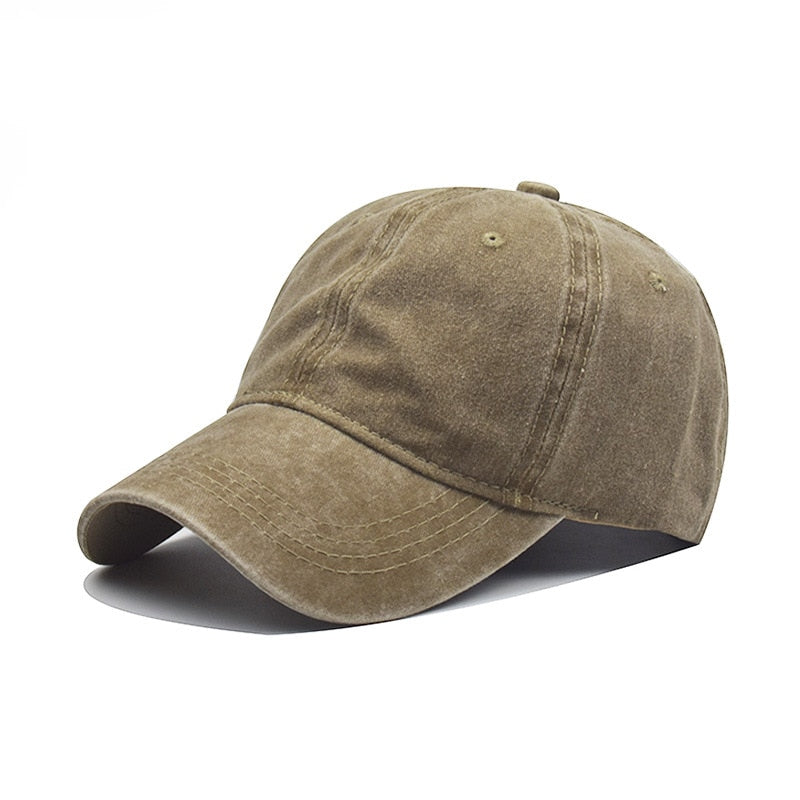 New Baseball Cap Women Men Vintage