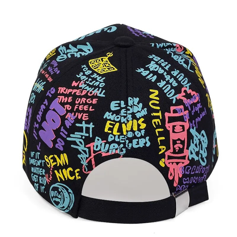 Fashion Baseball Cap Graffiti Hip Hop
