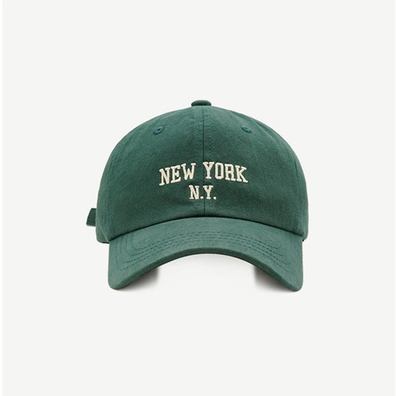 Tree Embroidery Washed Solid Boys Men Baseball Hats Adjustable Girls Women Baseball Caps 2023 Outdoor Sunscreen Baseball Hat