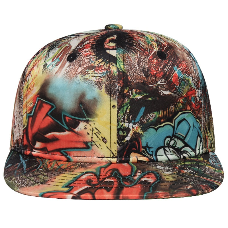 2023 New Fashion Flat Top  Baseball Cap Hip Hop