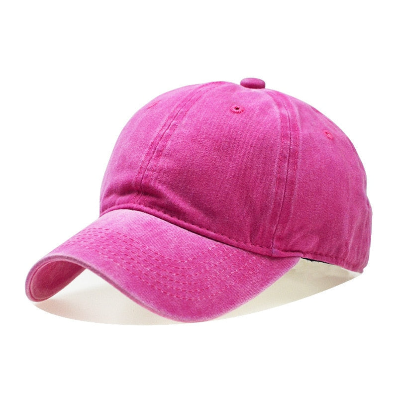 New Baseball Cap Women Men Vintage