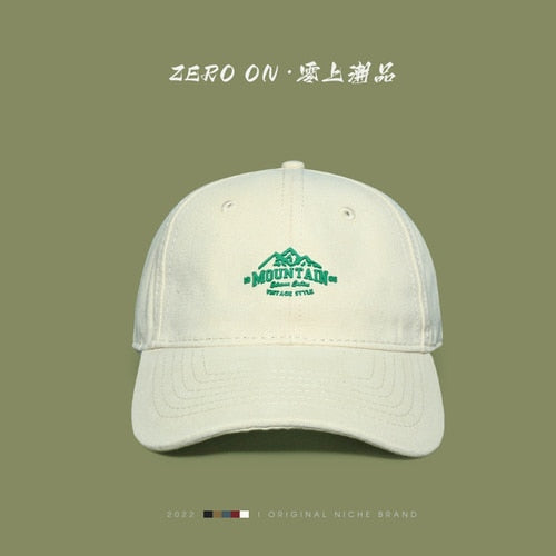 Street Wine Red Baseball Cap Men and Women