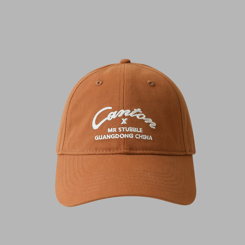 Tree Embroidery Washed Solid Boys Men Baseball Hats Adjustable Girls Women Baseball Caps 2023 Outdoor Sunscreen Baseball Hat