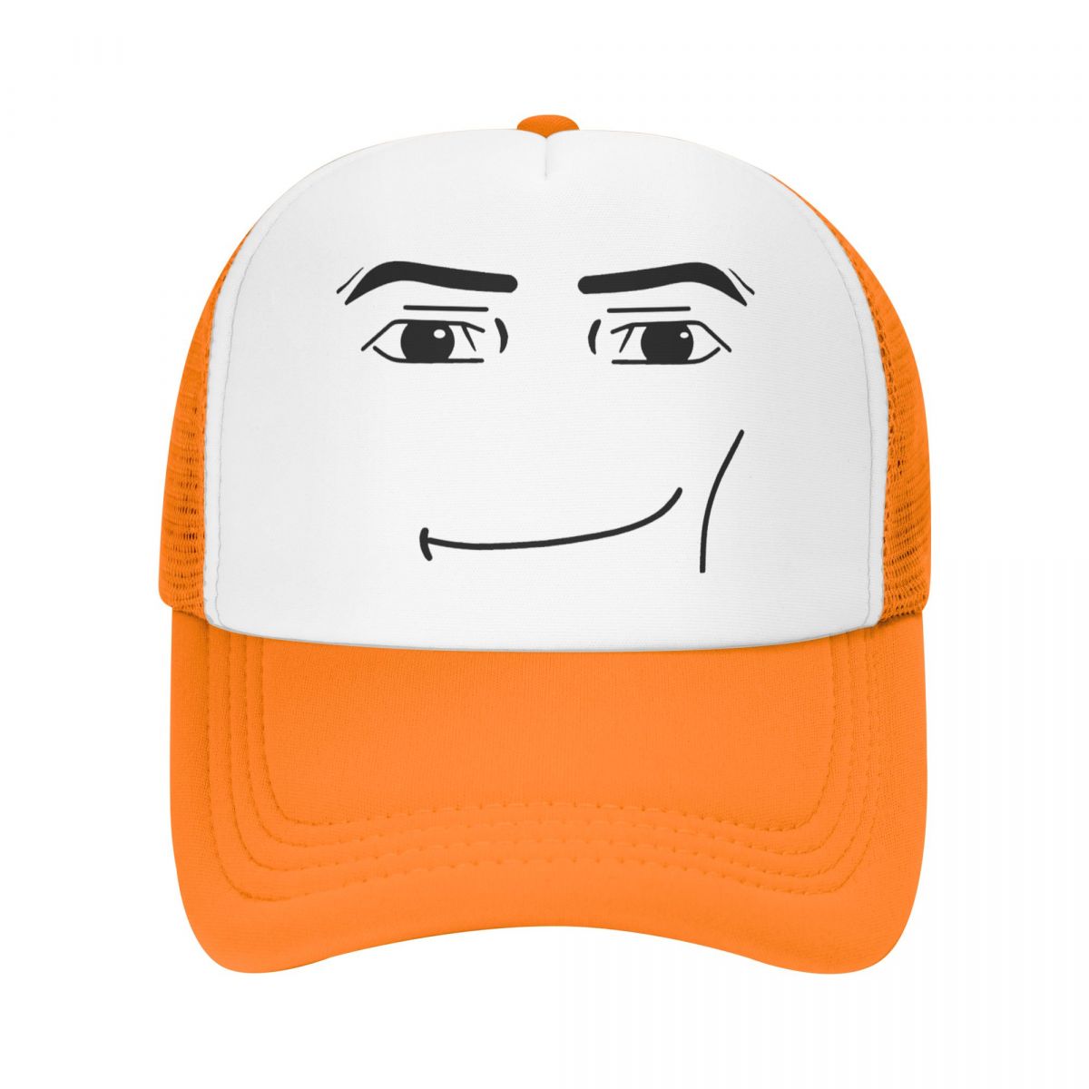 Personalized Anime Robot Robloxs Face Baseball Cap Women Men Adjustable Trucker Hat Sports Snapback Caps Summer Hats
